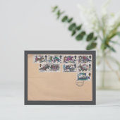 1966 Battle of Hastings First Day Cover | Medieval Postkarte (Stehend Vorderseite)