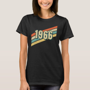 1966 Beach Classic 80er Vintag Retro Ästhetik Bir T-Shirt