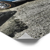 1966 Chevrolet Corvette Poster (Ecke)