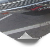 1966 Chevrolet Impala Super Sport Cabrio Poster (Ecke)