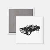 1966 Chevrolet Nova SS Magnet (Vorderseite/Rückseite)