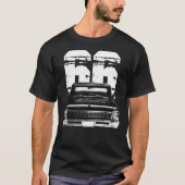 1966 Chevy Nova Front Grill View with Year T Shirt (Vorderseite)