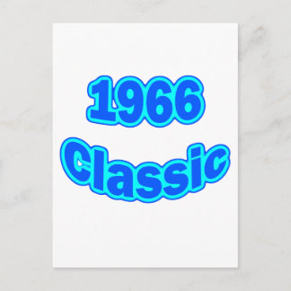1966 Classic Blue Postkarte