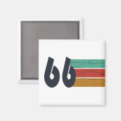 1966 Geboren zum 60. Geburtstag Magnet (Vorderseite/Rückseite)