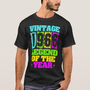1966 Geburtstag Vintag 1966 und Geboren 1966 Made T-Shirt