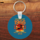 1966 Jahr des Feuerpferds 60. Geburtstag Chinesisc Schlüsselanhänger (Vorderseite)