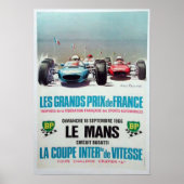 1966 Lemans-Rennwerbung Poster (Vorne)