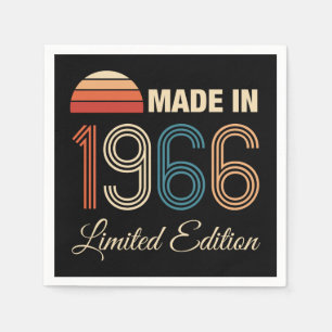 1966 Limited Edition 60. Geburtstag Serviette