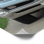 1966 PONTIAC GTO POSTER (Ecke)