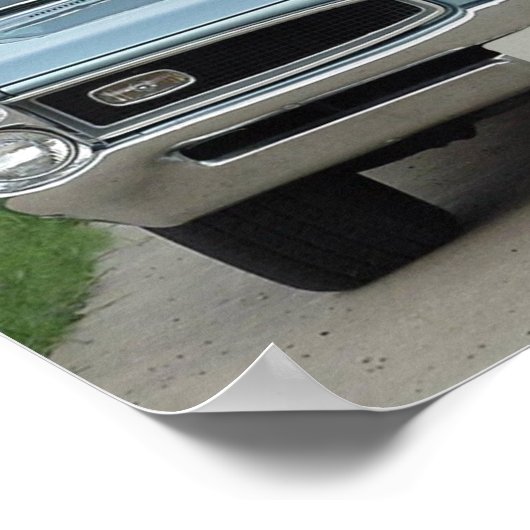 1966 PONTIAC GTO POSTER (Ecke)