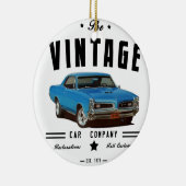 1966 Pontiac GTO Vintag Garage Keramik Ornament (Rechts)