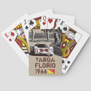 1966 RENNEN SPIELKARTEN