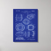 1966 Whiskey Container Art Leinwanddruck (Vorderseite)