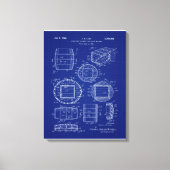 1966 Whiskey Container Art Leinwanddruck (Vorderseite)