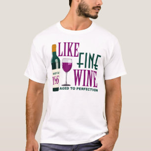1966 WIE der feine WEIN gealtert zur PERFEKTION T-Shirt