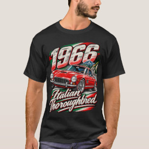 1966er italienischer Klassiker Sportwagen Grand To T-Shirt