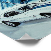 1967 1968 Chevy Camaro SS ART DESIGN by VinnyFish Poster (Ecke)