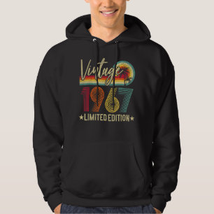 1967 55. Geburtstag 55 Jahre alter Tag Hoodie