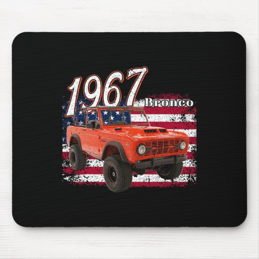 1967 67 Bronco Suv Auto Mousepad (Vorne)