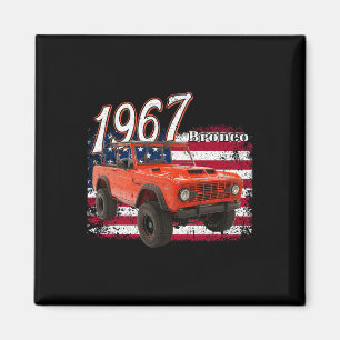 1967 67 Bronco Suv Car Magnet