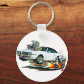 1967-68 Brandbird White-Black Top Schlüsselanhänger (Vorderseite)