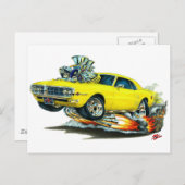 1967-68 Gelbwagen für Feuervogel Postkarte (Vorne/Hinten)