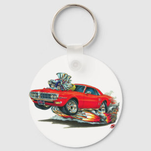 1967-68 Rotes Auto für Feuervogel Schlüsselanhänger