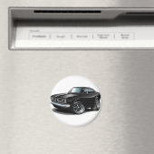 1967-69 Barracuda Black Car Magnet (In Situ (Geschirrspüler))