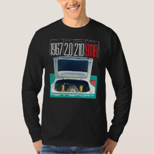 1967 911R 2,0 Liter 210 HP Typ 901/22 Motor T-Shirt