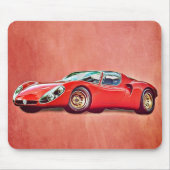 1967 Alfa Romeo 33 Stradale Mousepad (Vorne)