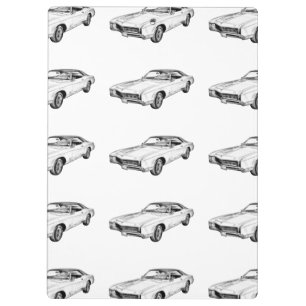 1967 Buick Riviera Oldtimer-Illustration Klemmbrett