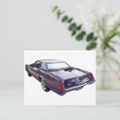 1967 Cadillac Eldorado Postkarte (Stehend Vorderseite)