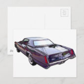 1967 Cadillac Eldorado Postkarte (Vorne/Hinten)