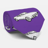 1967 Camaro Muscle Car Illustration Krawatte (Gerollt)