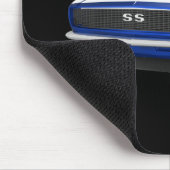 1967 Camaro SS: Blauer Finish: 3D-Modell: Mousepad (Ecke)