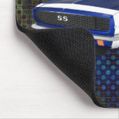 1967 Camaro SS: Blue Finish: Mousepad (Ecke)