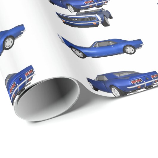 1967 Camaro SS: Geschenkpapier (Rolleneckpunkt)
