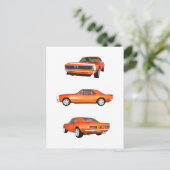 1967 Camaro SS: Postkarte (Stehend Vorderseite)