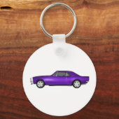 1967 Camaro SS: Purple Finish: 3D Model: Schlüsselanhänger (Vorderseite)