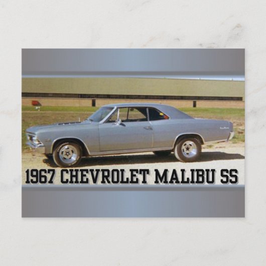 1967 CHEV SS POSTKARTE (Vorderseite)