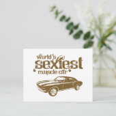 1967 Chevrolet Camaro SS 396 Postkarte (Stehend Vorderseite)