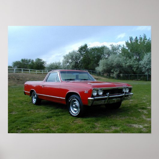 1967 Chevrolet El Camino Poster (Vorne)