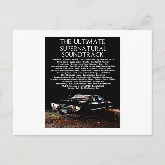 1967 Chevrolet Impala SS Postkarte (Vorderseite)