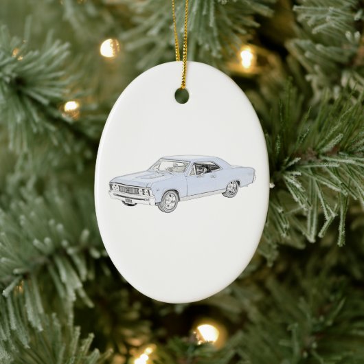 1967 Chevy Chevelle Keramikornament (Baum)