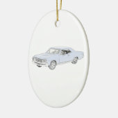 1967 Chevy Chevelle Keramikornament (Links)