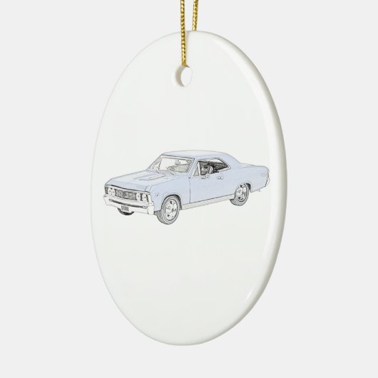 1967 Chevy Chevelle Keramikornament (Links)