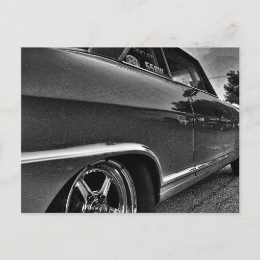 1967 chevy nova Super Sport Postkarte (Vorderseite)