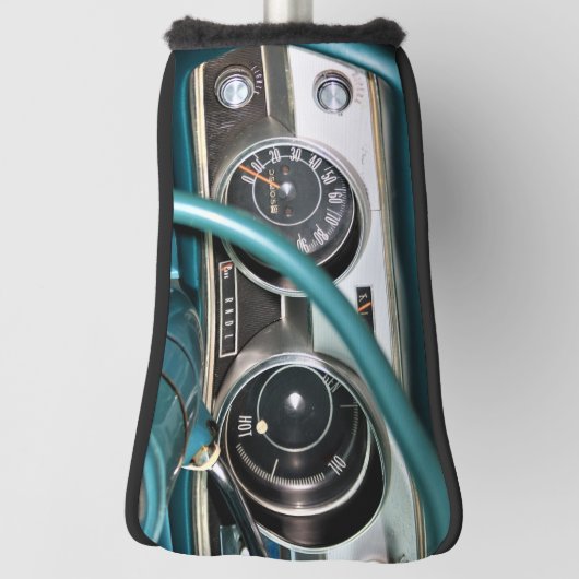 1967 Classic Car Dashboard Golf Head Cover Golf Headcover (Rotieren 90)