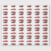 1967 Corvette C2 Geschenkpapier (Flach)