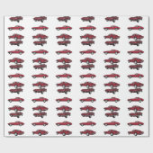 1967 Corvette C2: Geschenkpapier (Flach)